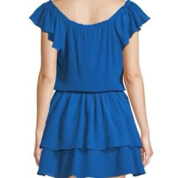 Kobi Halperin Cobalt blue "Darcie" dress silk cotton blend size XS - Picture 2 of 7